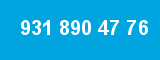931 890 47 76 931 890 47 76
